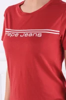 tėjiniai marškinėliai bettie | regular fit Pepe Jeans London raudona