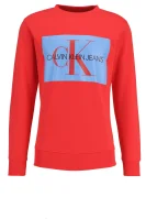 džemperis monogram box logo | regular fit CALVIN KLEIN JEANS raudona
