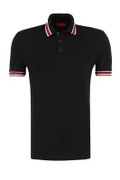 polo marškinėliai dancroft | regular fit HUGO juoda
