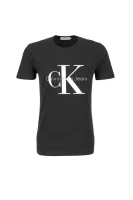 tėjiniai marškinėliai logo CALVIN KLEIN JEANS juoda