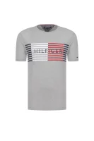 tėjiniai marškinėliai global block | regular fit Tommy Hilfiger pilka