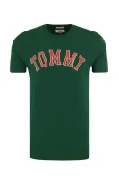 tėjiniai marškinėliai | regular fit Tommy Jeans žalia