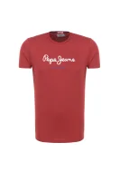 tėjiniai marškinėliai eggo | regular fit Pepe Jeans London raudona