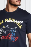 Marškinėliai | Regular Fit Paul&Shark tamsiai mėlyna