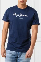 marškinėliai eggo | regular fit Pepe Jeans London tamsiai mėlyna