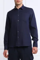 Lininė marškiniai | Regular Fit Vilebrequin tamsiai mėlyna
