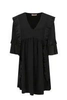 suknelė | su šilko priemaiša TWINSET juoda