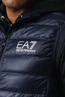 Pūkinis berankovis | Regular Fit EA7 tamsiai mėlyna