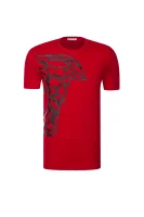 tėjiniai marškinėliai | regular fit Versace Collection raudona