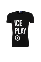tėjiniai marškinėliai Ice Play juoda