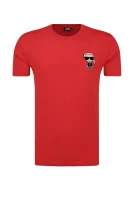 tėjiniai marškinėliai | slim fit Karl Lagerfeld raudona