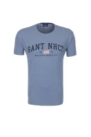 tėjiniai marškinėliai Gant mėlyna