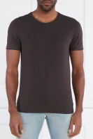 Marškinėliai Kyran | Slim Fit Oscar Jacobson ruda