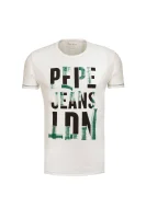 tėjiniai marškinėliai willem Pepe Jeans London kreminė