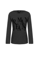 džemperis Armani Jeans grafito