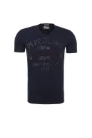tėjiniai marškinėliai falco Pepe Jeans London tamsiai mėlyna