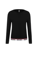 džemperis | regular fit Moschino Underwear juoda