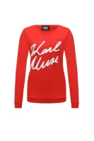 džemperis karls muse Karl Lagerfeld raudona