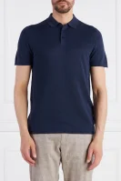 Lininis polo marškinėliai Fidolin | Regular Fit Joop! Jeans tamsiai mėlyna