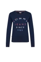 džemperis Tommy Jeans tamsiai mėlyna