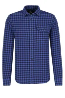 marškiniai gingham | regular fit CALVIN KLEIN JEANS mėlyna