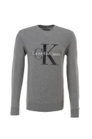 džemperis logo CALVIN KLEIN JEANS pilka
