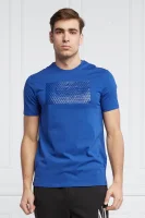 Marškinėliai | Slim Fit Armani Exchange mėlyna