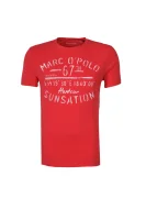 tėjiniai marškinėliai Marc O' Polo raudona
