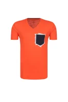 tėjiniai marškinėliai | regular fit | pima Armani Exchange oranžinė