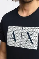Marškinėliai | Slim Fit Armani Exchange tamsiai mėlyna