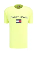 tėjiniai marškinėliai 90s logo | regular fit Tommy Jeans geltona