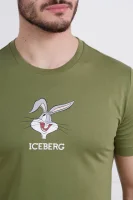 Marškinėliai ICEBERG X LOONEY TUNES | Regular Fit Iceberg žalia