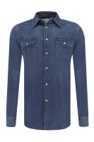 marškiniai archive western | regular fit | denim CALVIN KLEIN JEANS mėlyna