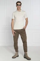 polo marškinėliai | Slim Fit Calvin Klein kreminė