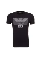 tėjiniai marškinėliai EA7 juoda