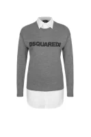 wełniany megztinis Dsquared2 pilka