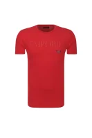 tėjiniai marškinėliai | slim fit Emporio Armani raudona