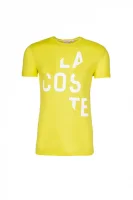 tėjiniai marškinėliai Lacoste geltona