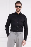 Lininė marškiniai Hanson | Regular Fit Joop! Jeans juoda