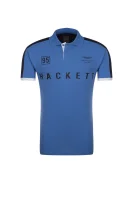polo marškinėliai aston martin racing | slim fit Hackett London mėlyna