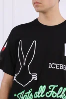 Marškinėliai ICEBERG X LOONEY TUNES | Regular Fit Iceberg juoda