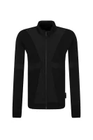 džemperis | regular fit Trussardi Sport juoda