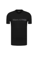 tėjiniai marškinėliai | regular fit Marc O' Polo juoda