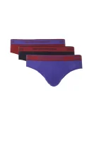 trumpikės 3-pack Emporio Armani violetinė