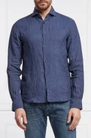 Lininė marškiniai Pejos-W | Slim Fit Joop! tamsiai mėlyna