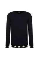 džemperis | regular fit Just Cavalli tamsiai mėlyna