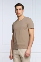 Marškinėliai Kyran | Slim Fit Oscar Jacobson smėlio