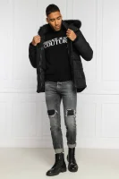 megztinis | regular fit | su vilna Versace Jeans Couture juoda