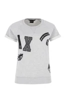 tėjiniai marškinėliai | regular fit Armani Exchange pilka