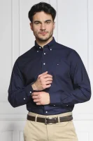 Marškiniai SOLID OXFORD | Regular Fit Tommy Hilfiger tamsiai mėlyna